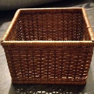 Woven Brown Storage Basket